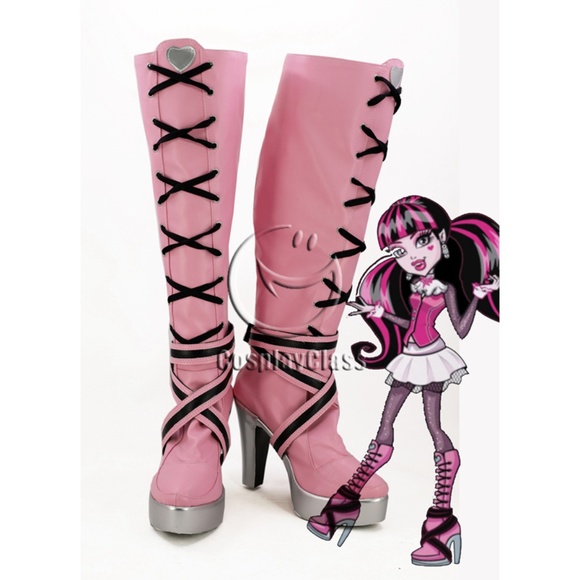 monster high Shoes - Draculaura Cosplay Boots